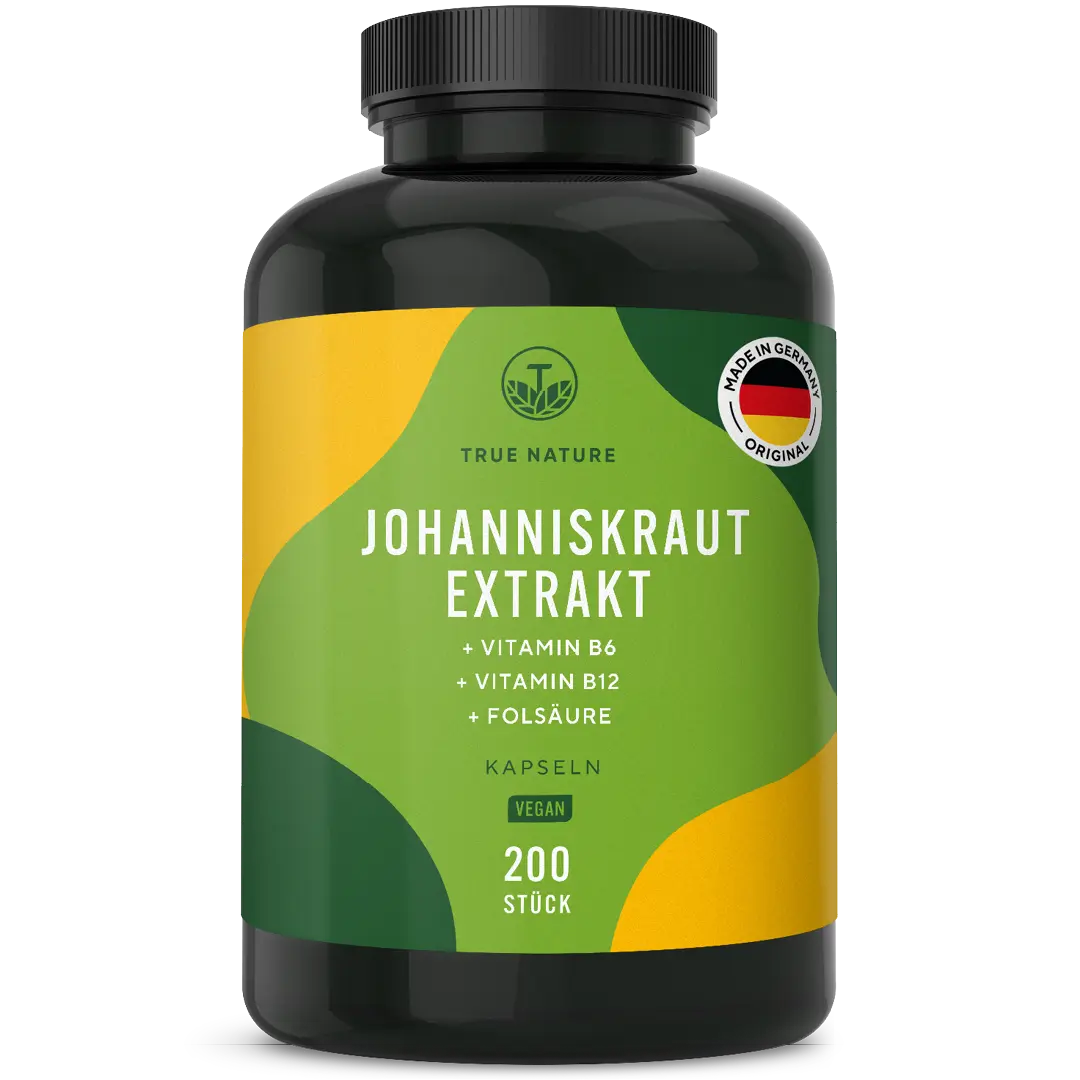 Johanniskraut Extrakt Kapseln True Nature Einzeln