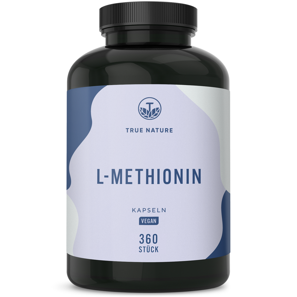 L-Methionin 500mg Kapseln - 360 Stück, vegan - True Nature