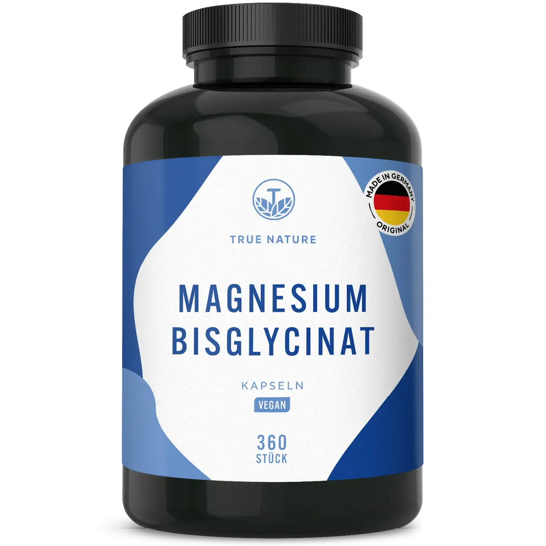 Magnesium Bisglycinat Kapseln Vitamine & Nahrungsergänzungsmittel True Nature Einzeln