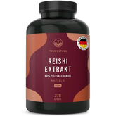 Reishi Pilz Extrakt hochdosierte Kapseln Vitamine & Nahrungsergänzungsmittel True Nature Einzeln