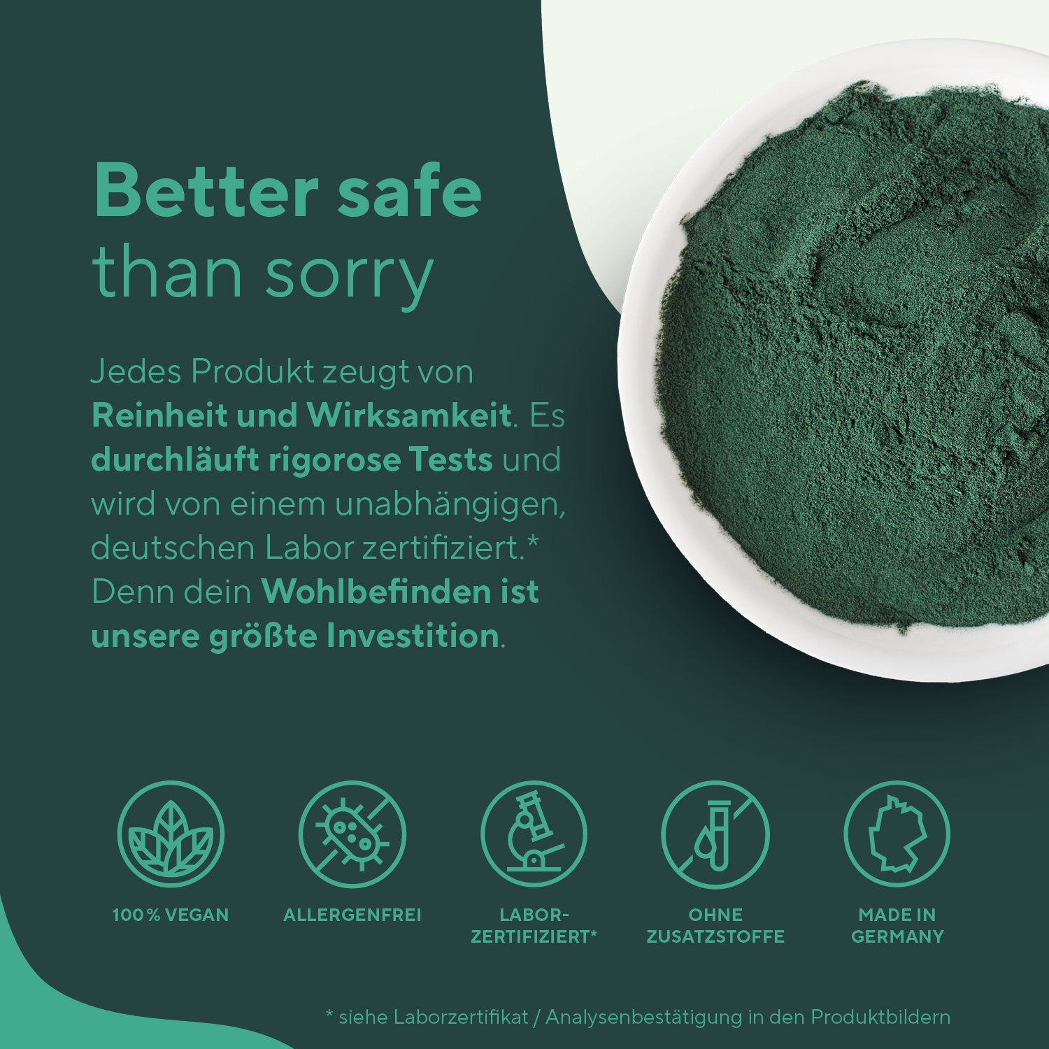 Bio Spirulina und Chlorella Vitamine & Nahrungsergänzungsmittel True Nature