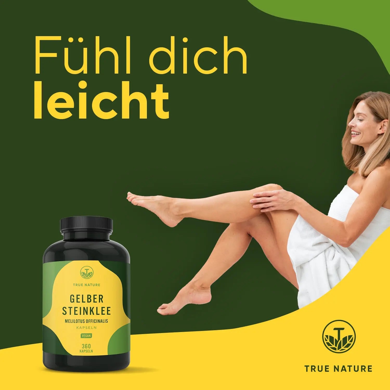 Steinklee Kapseln Vitamine & Nahrungsergänzungsmittel True Nature   