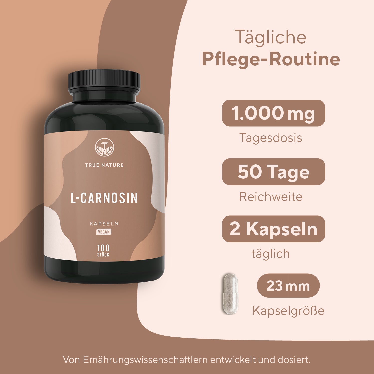 L-Carnosin Kapseln Vitamine & Nahrungsergänzungsmittel True Nature